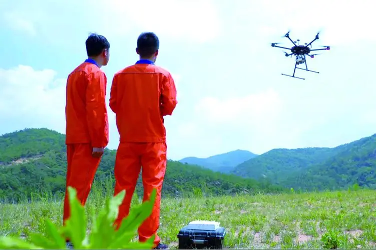 二连浩特无人机倾斜摄影巡检拍摄